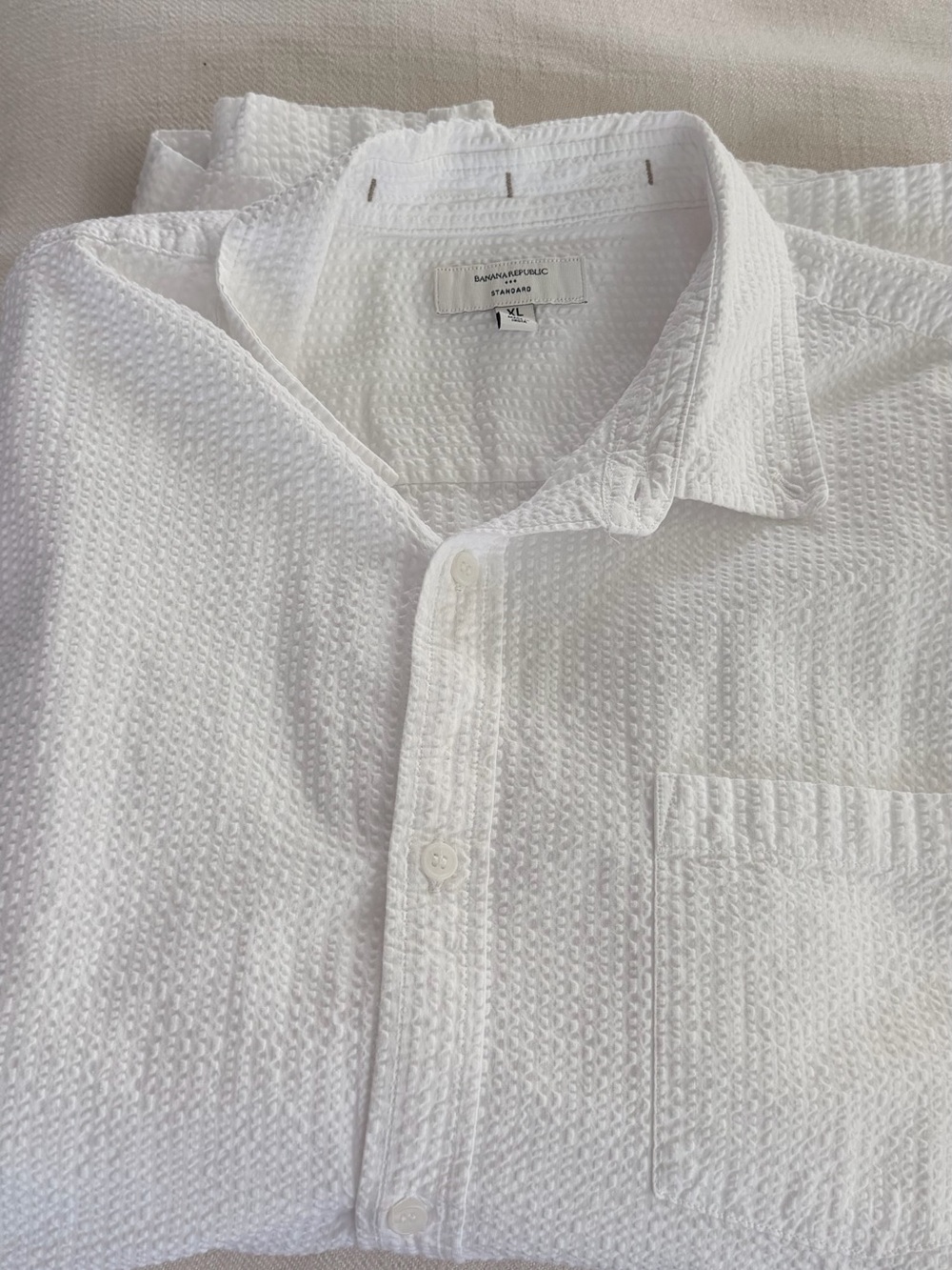 Banana Republic Standard-Fit Seersucker Shirt